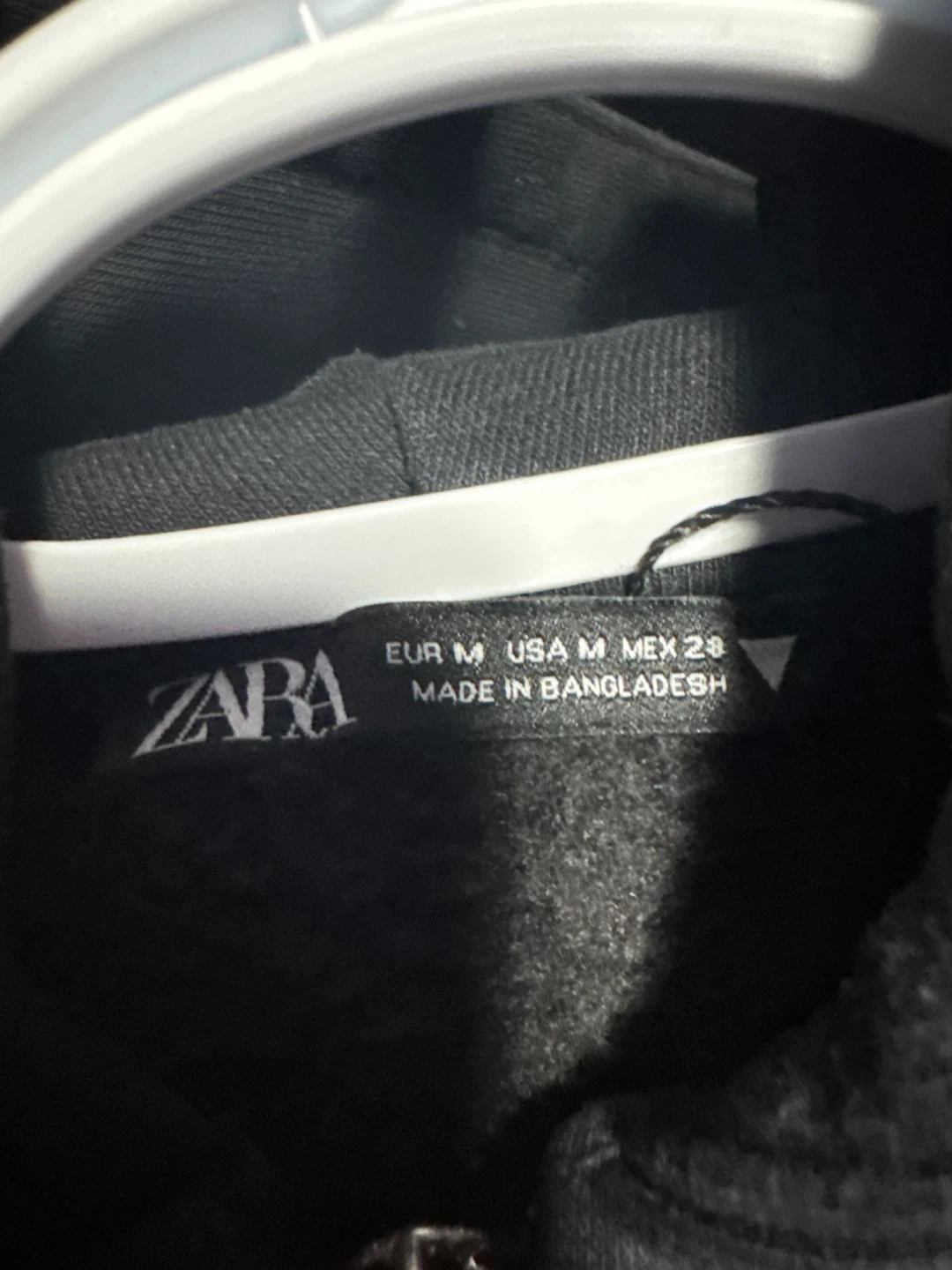 Zara Black Zip-Up Hoodie - photo 2