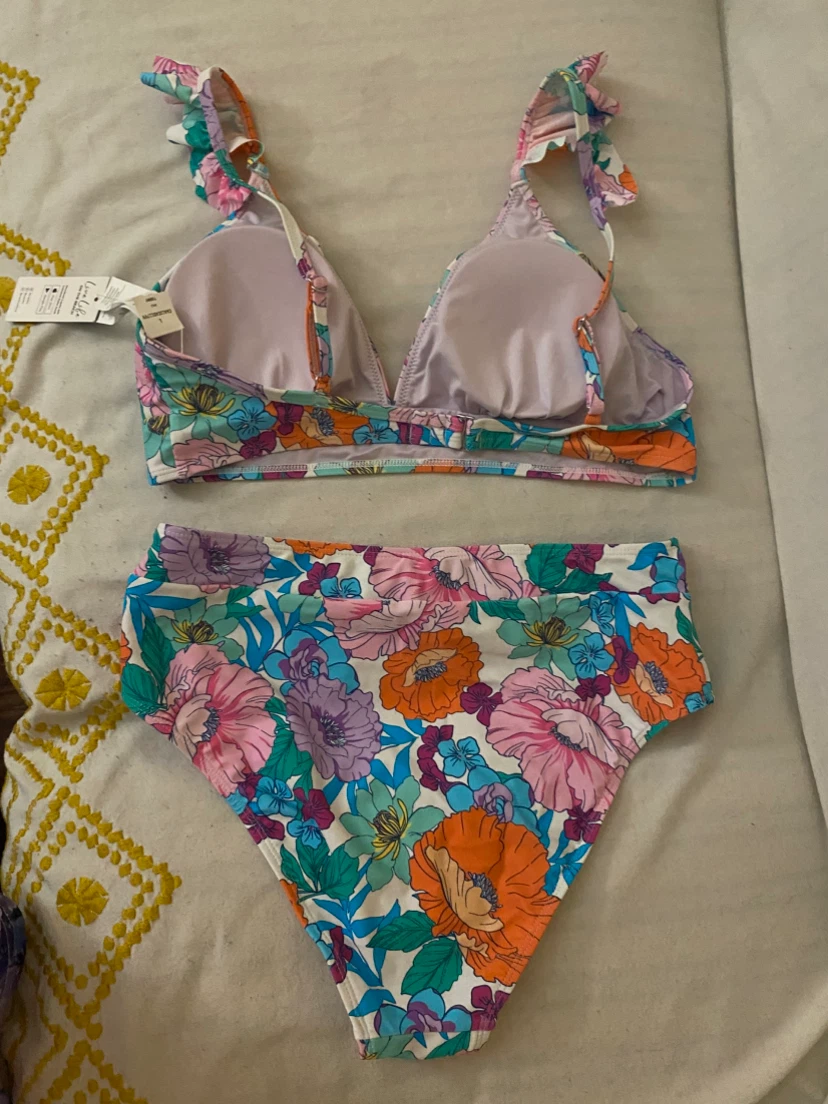 Live Life on the Beach Floral Bikini Set - photo 2