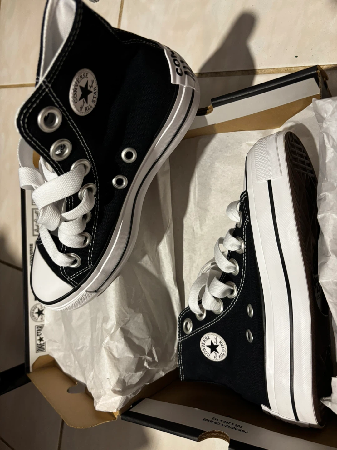 Converse Platform Sketch High Tops - Women's Size 7.5 - photo 3