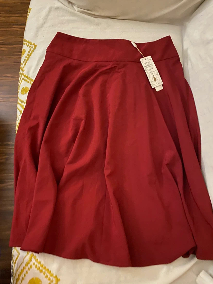 Belle Poque Women's Red Skirt - XL