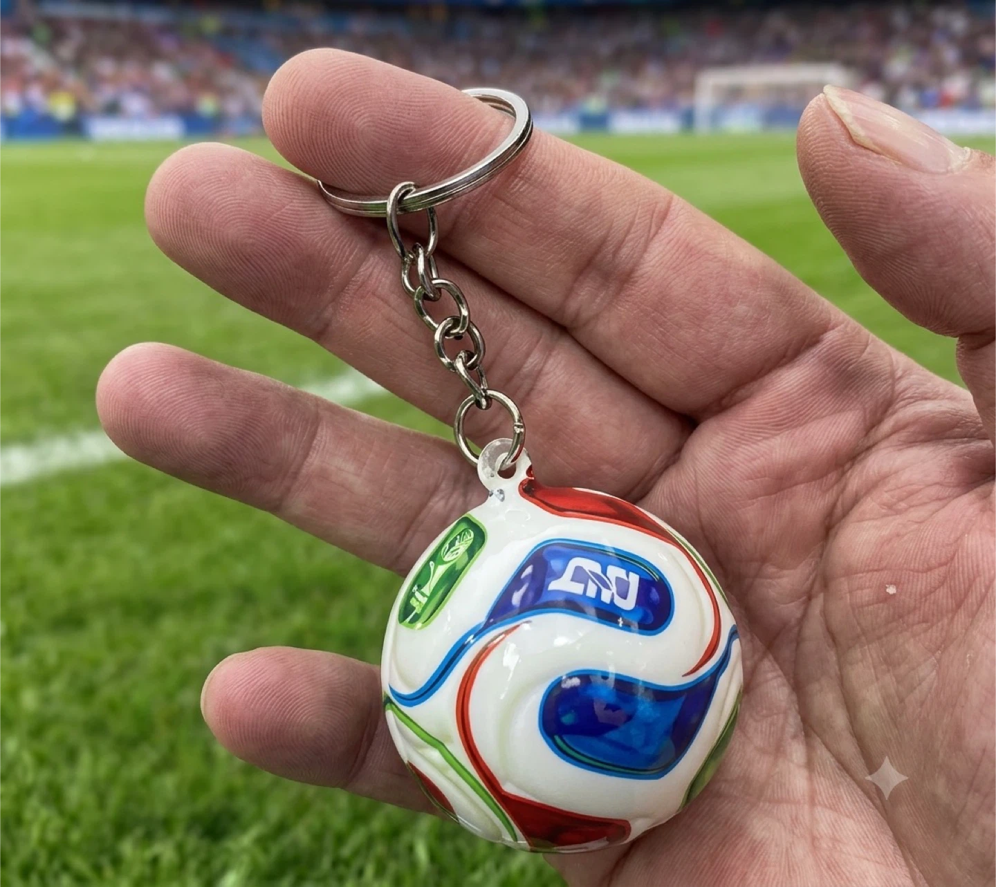 Worldcup 2026 Football Keychain - photo 2