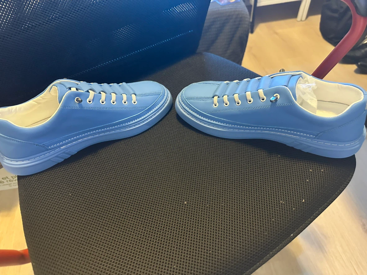 Blue Sneakers - photo 4