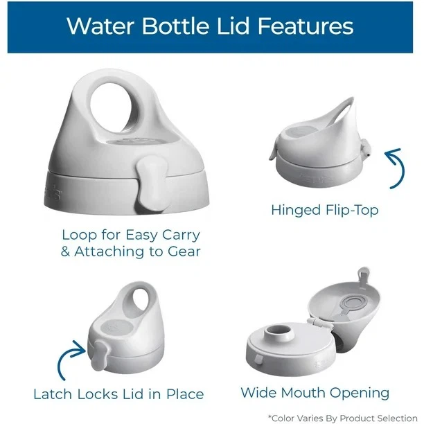 Tervis Water Bottle Lid with Loop and Flip Top - photo 4
