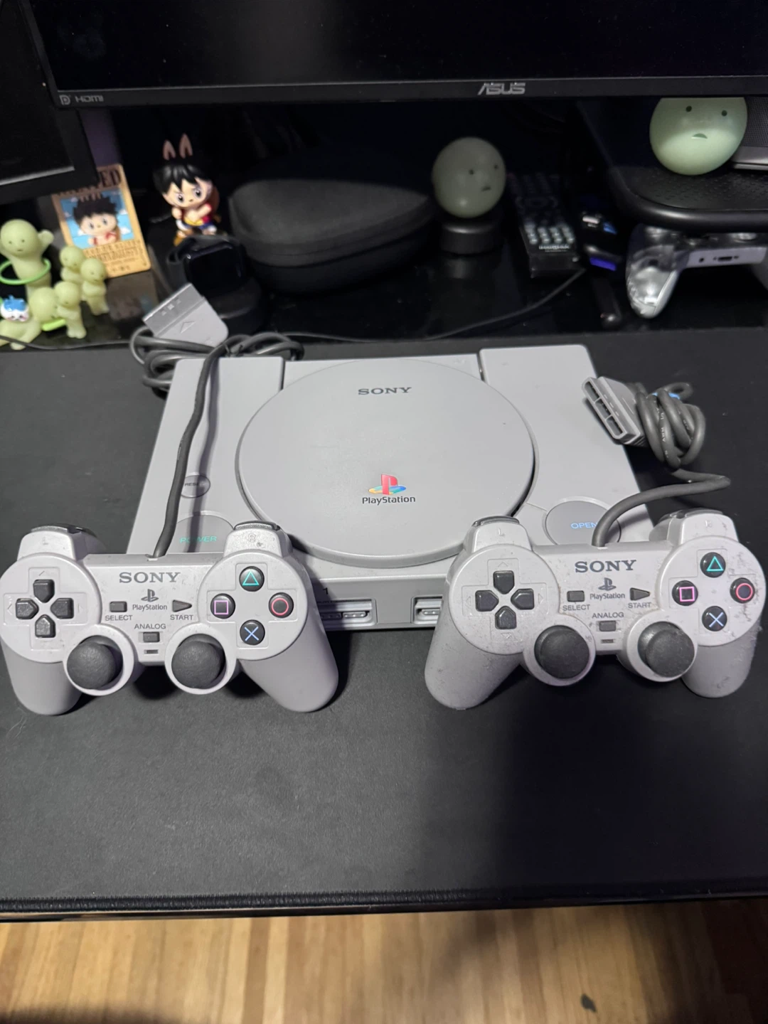 Sony PlayStation 1 Console with 2 Controllers
