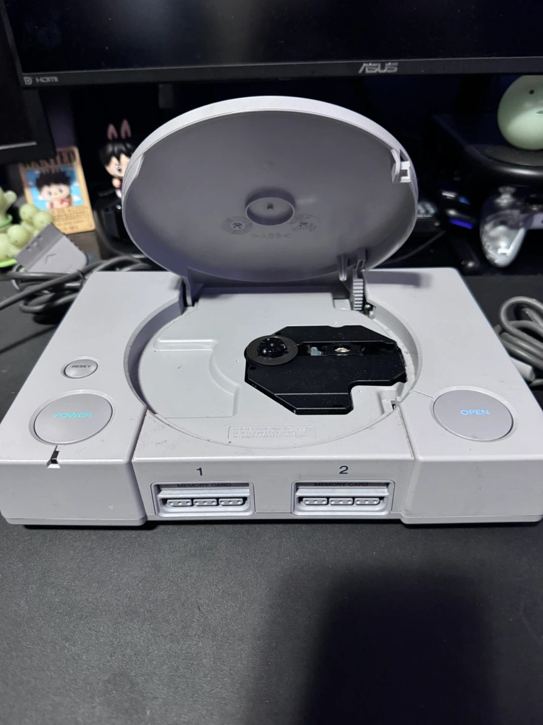 Sony PlayStation 1 Console with 2 Controllers - photo 2