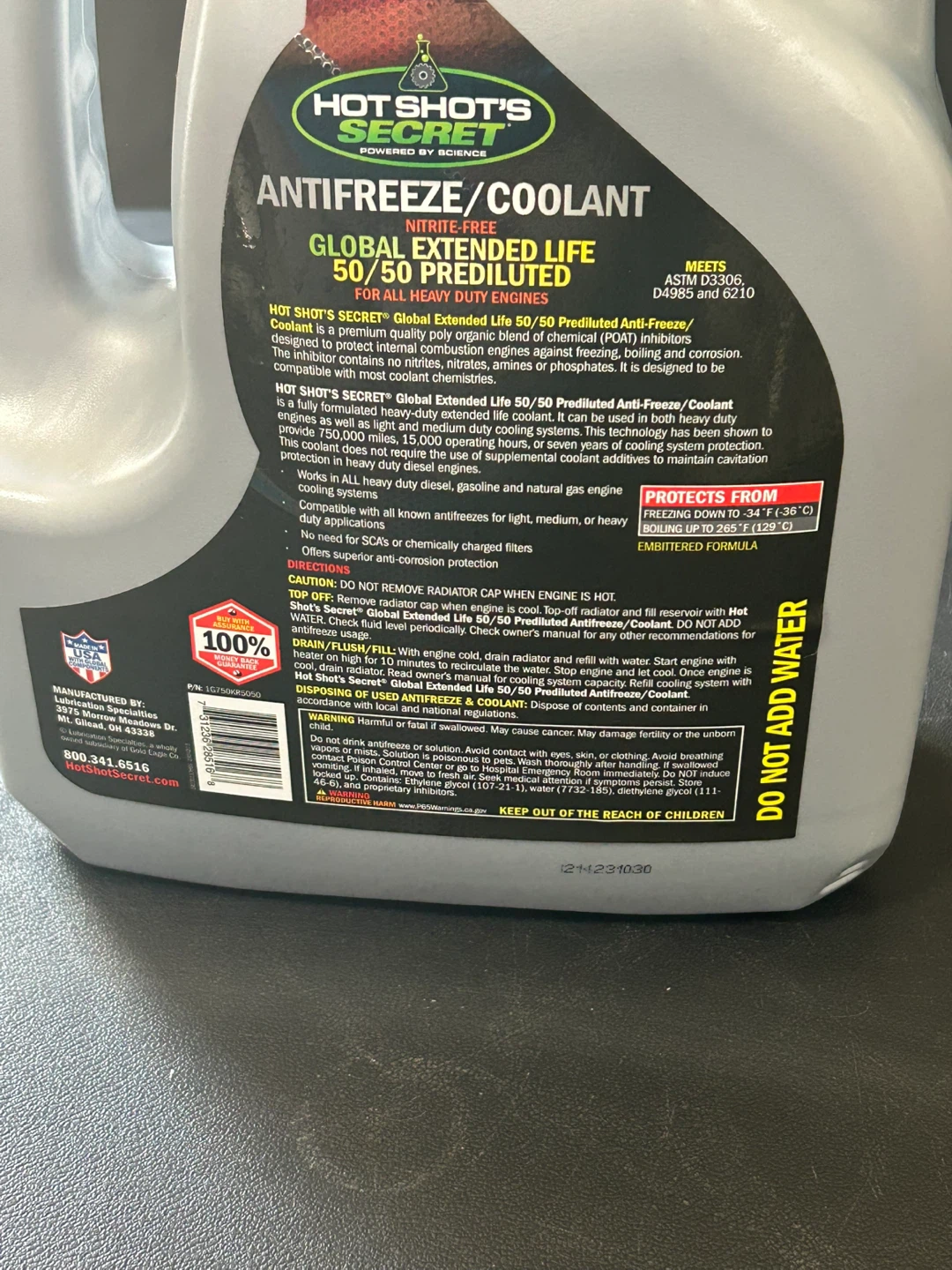 Hot Shot's Secret Antifreeze/Coolant - 1 Gallon - photo 3