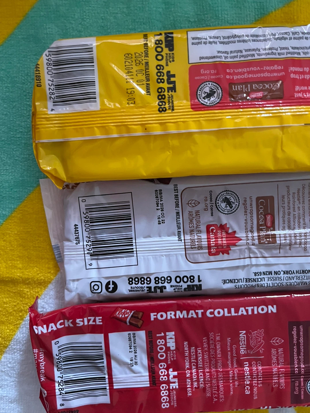 26bags Nestlé Snack Size Chocolate  (Aero, Coffee Crisp, KitKat) - photo 2