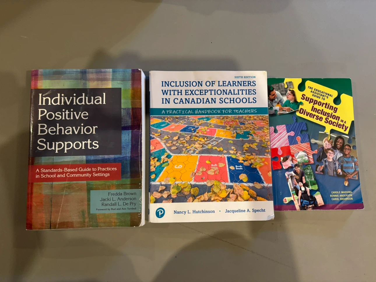 3 Books: Inclusion and Behavior Support in Canadian Schools