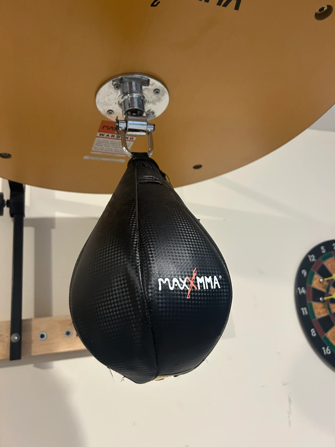 MaxxMMA Wall-Mounted Speed Bag Platform & Bag - photo 3