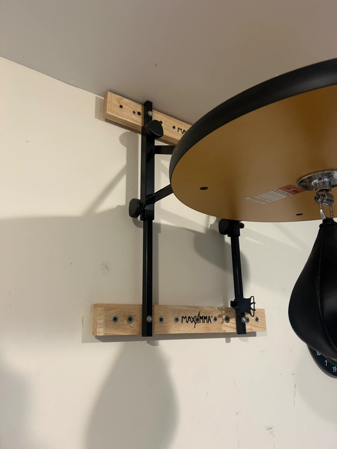 MaxxMMA Wall-Mounted Speed Bag Platform & Bag - photo 4