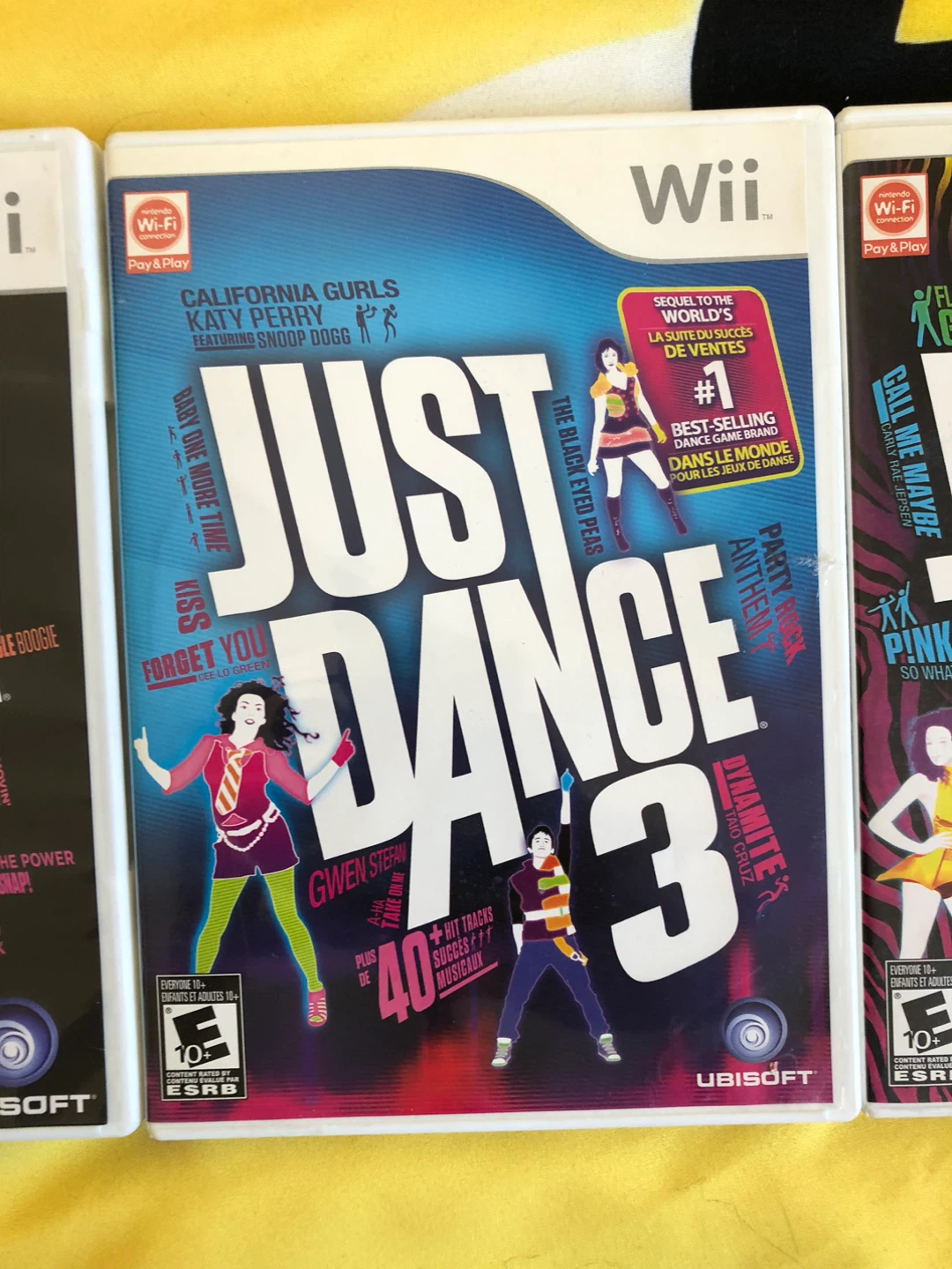 Wii Just Dance 2, 3, & 4 Game Bundle - photo 3