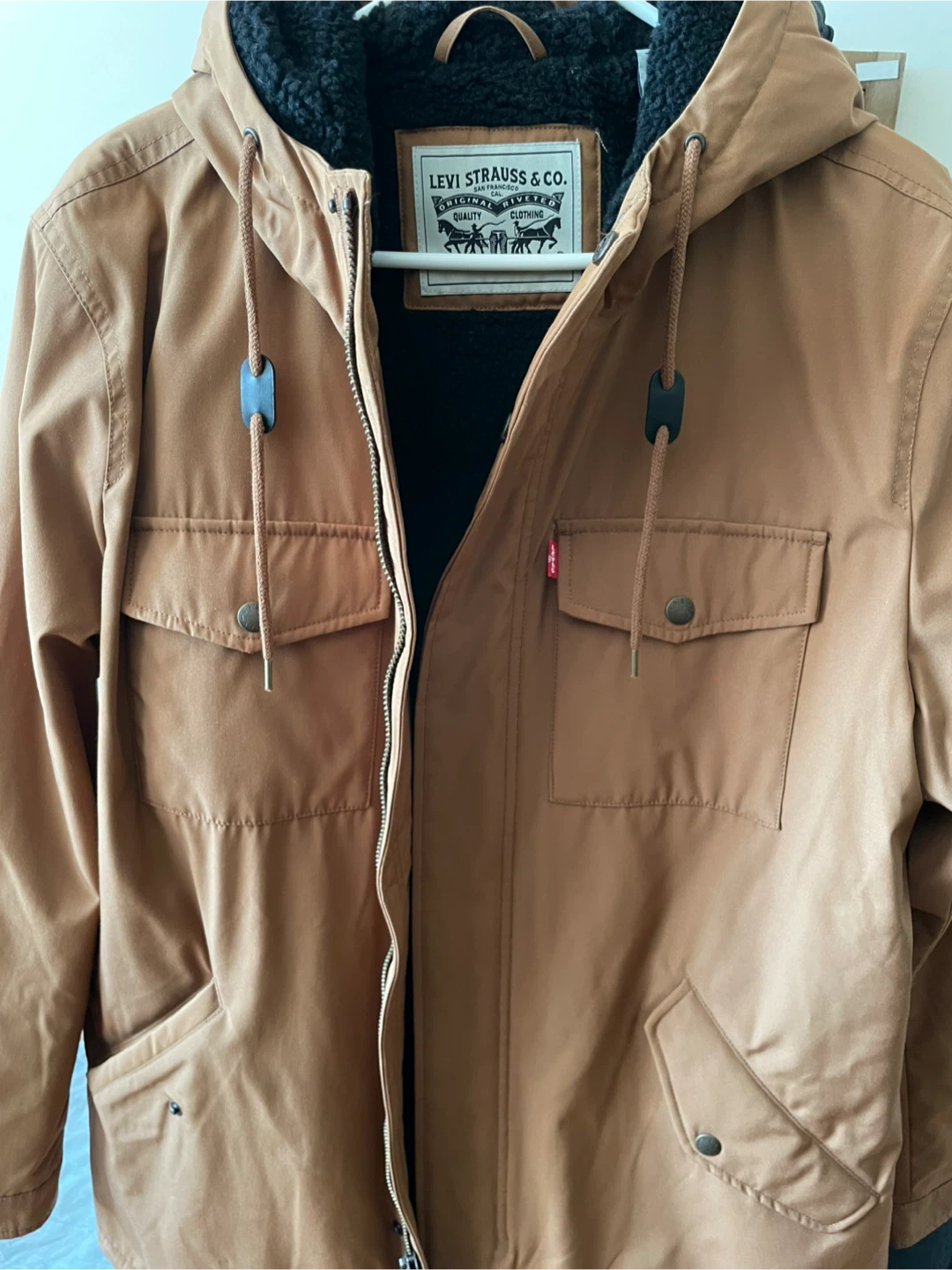 Levi Strauss & Co. Sherpa Lined Parka Jacket