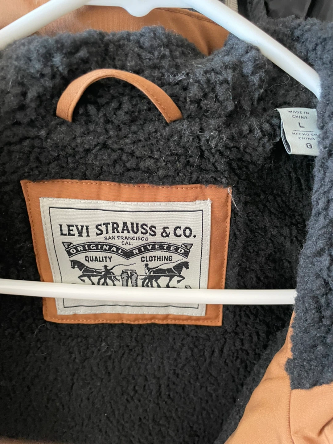 Levi Strauss & Co. Sherpa Lined Parka Jacket - photo 2