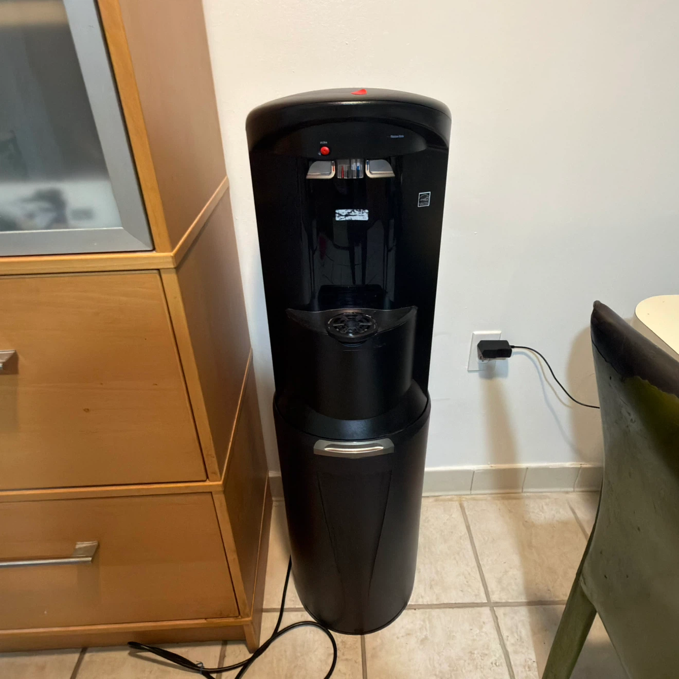 Black Water Cooler Dispenser