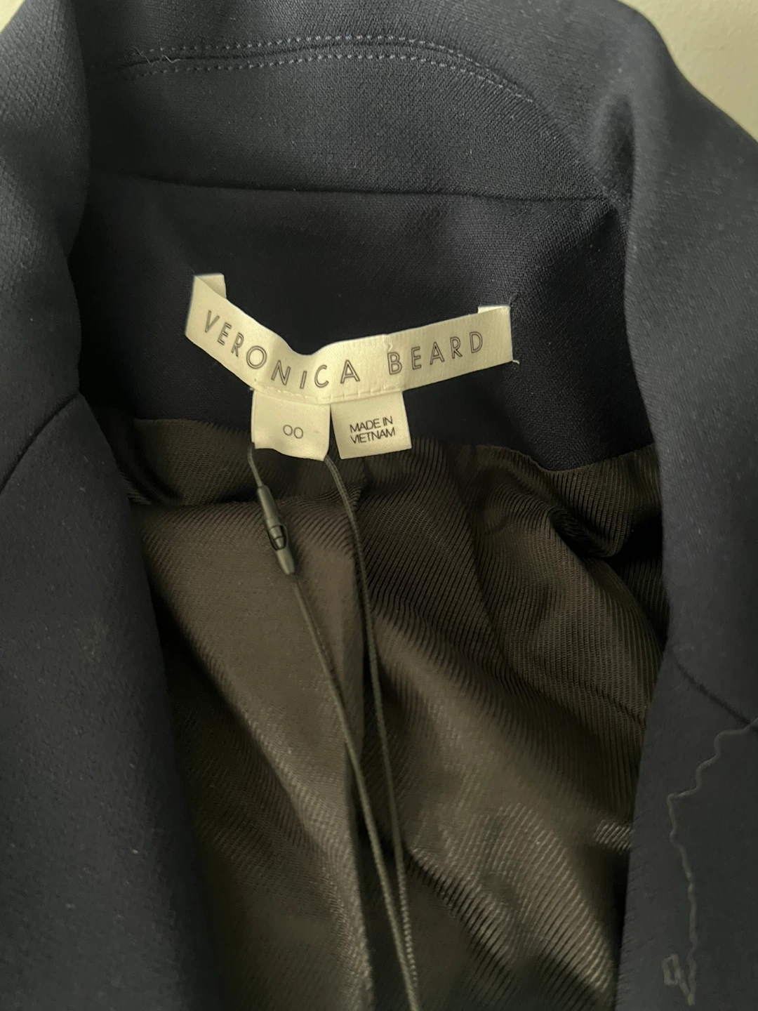 Veronica Beard Miller Dickey Jacket Navy Size 00 - photo 4