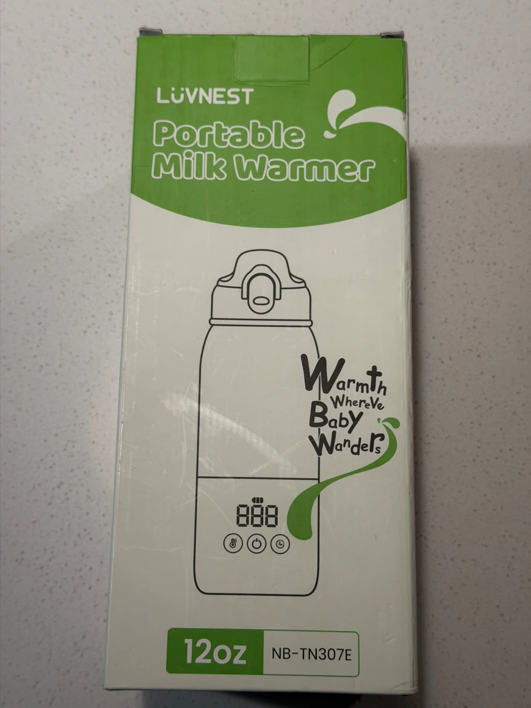 LuvNest Portable Milk Warmer 12oz NB-TN307E