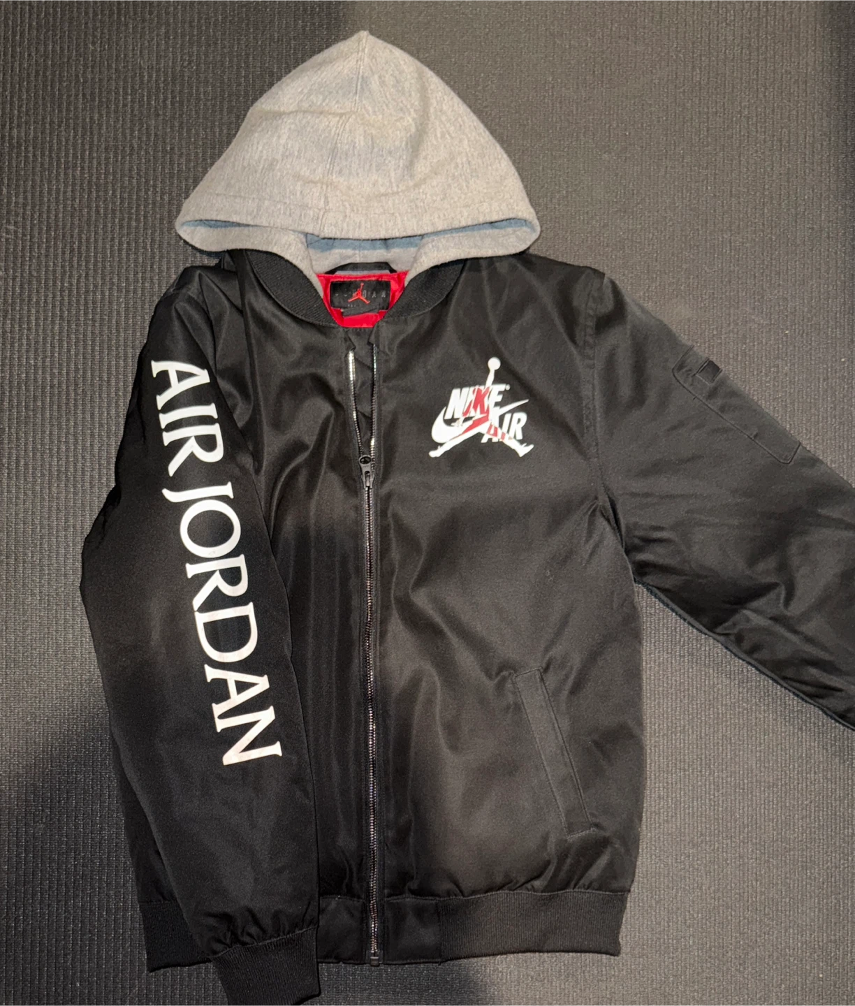 Jordan Air Bomber Jacket with Hoodie - photo 2