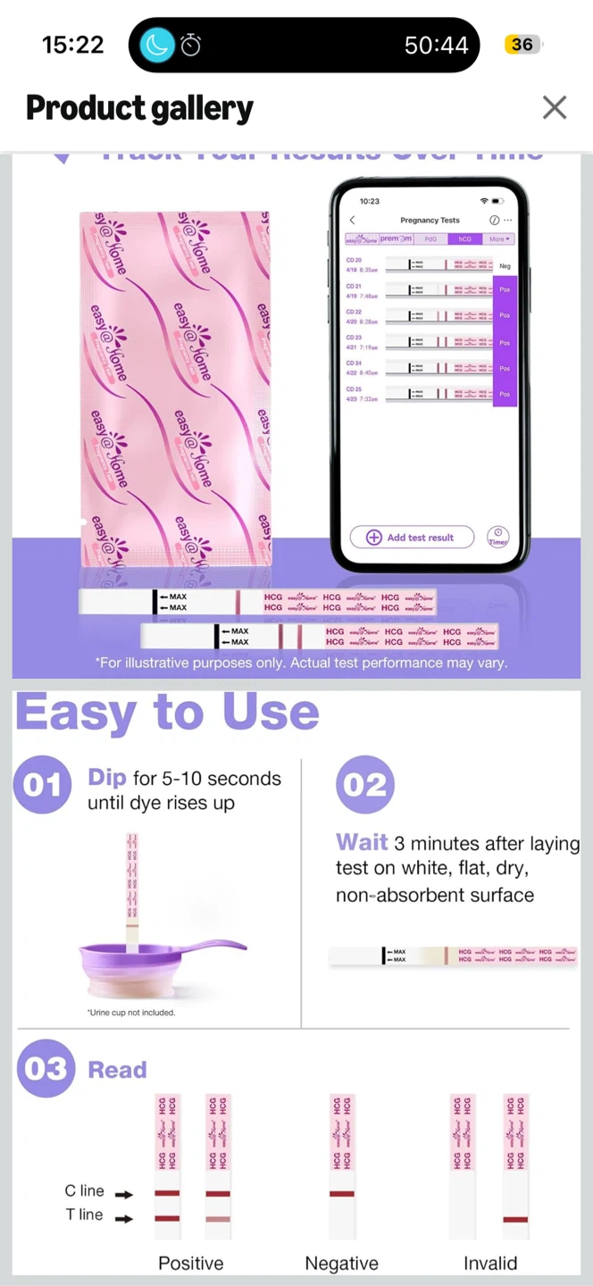 easy@Home Pregnancy Tests (20 Pack) - photo 3