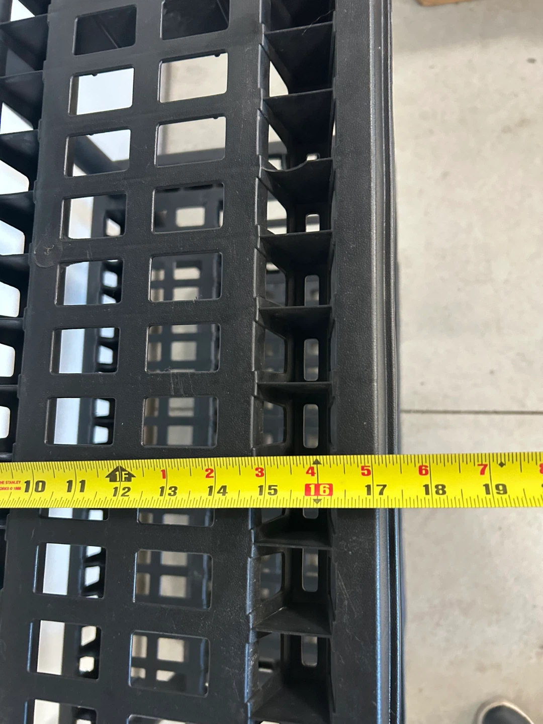 5-Tier Black Plastic Utility Shelving Unit - photo 5