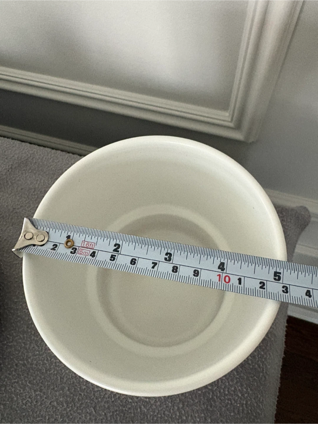White Ceramic Planter Pot - photo 4
