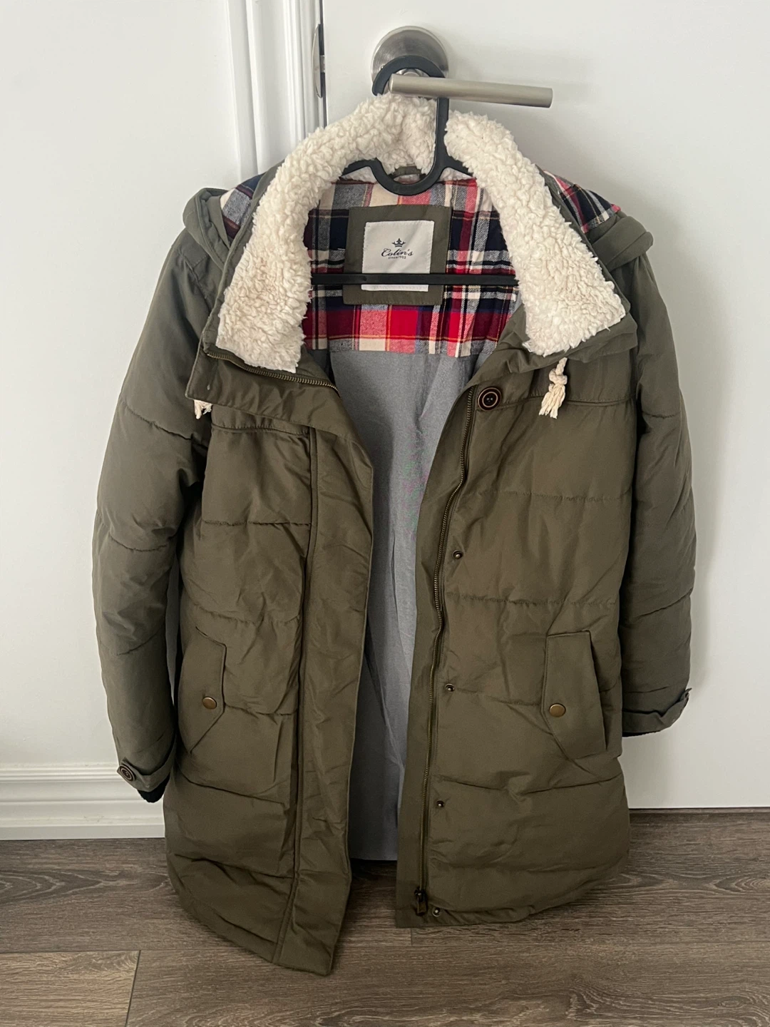 Colin's Puffer Coat - XSmall - Olive Green