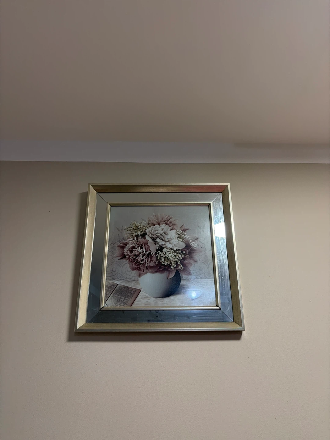 Framed Floral Picture