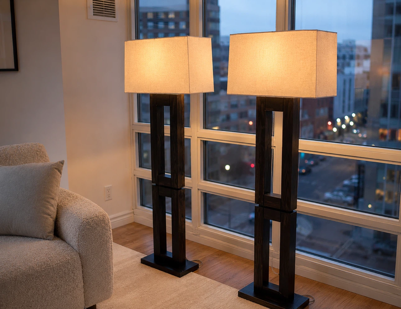 Floor Lamps - Set of 2