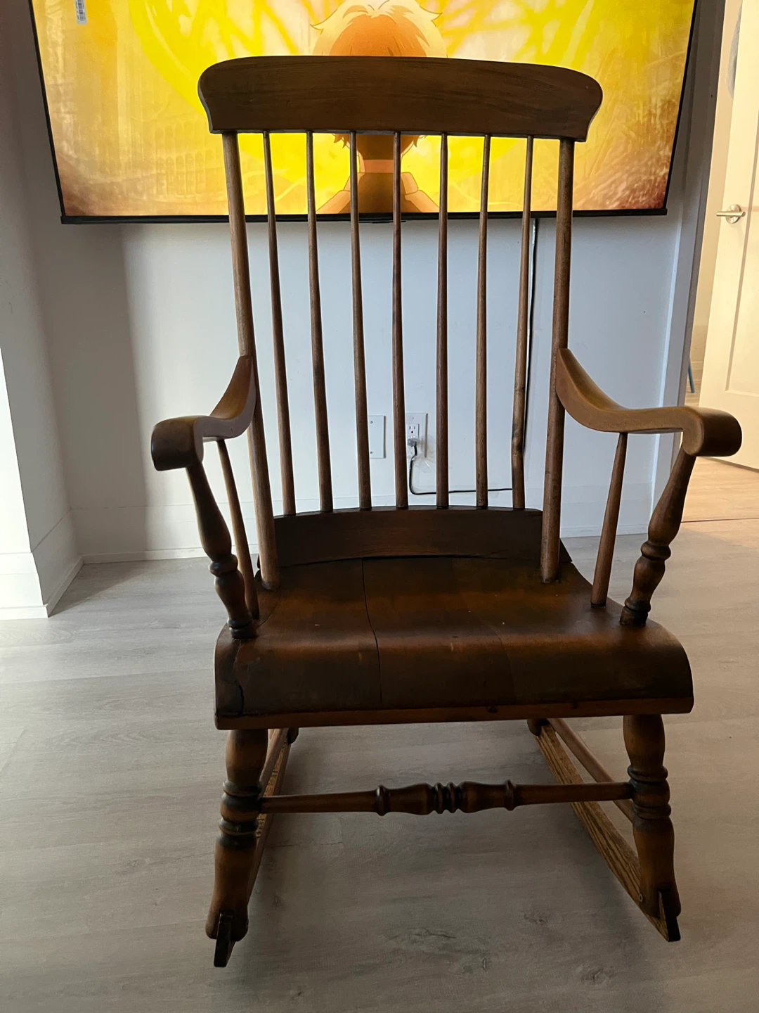 Wooden Rocking Chair - photo 3