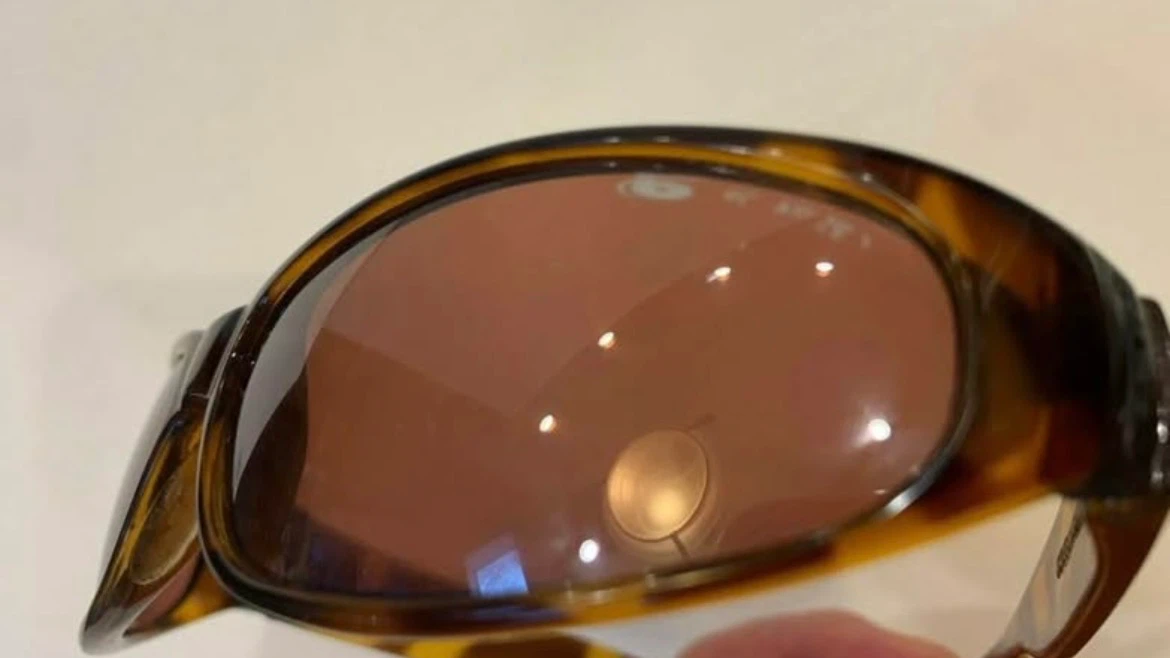 Vintage Bolle Canebreak Tortoise Wrap Pink Lenses - photo 4