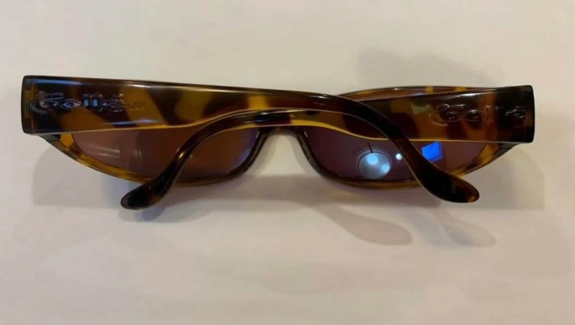 Vintage Bolle Canebreak Tortoise Wrap Pink Lenses - photo 5