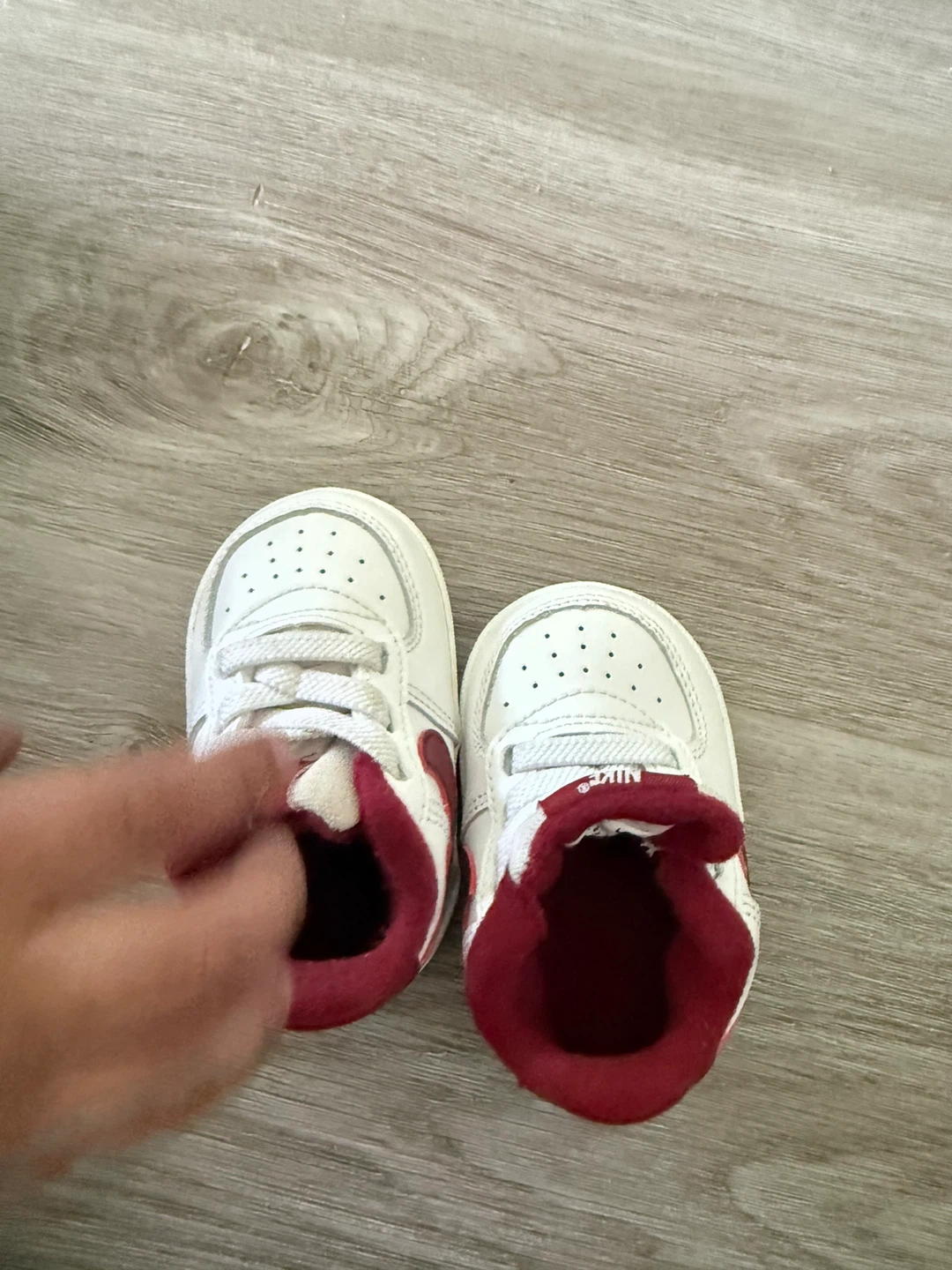 Nike Air Force 1 Crib Shoes Toddler Size 2C 8C - photo 3