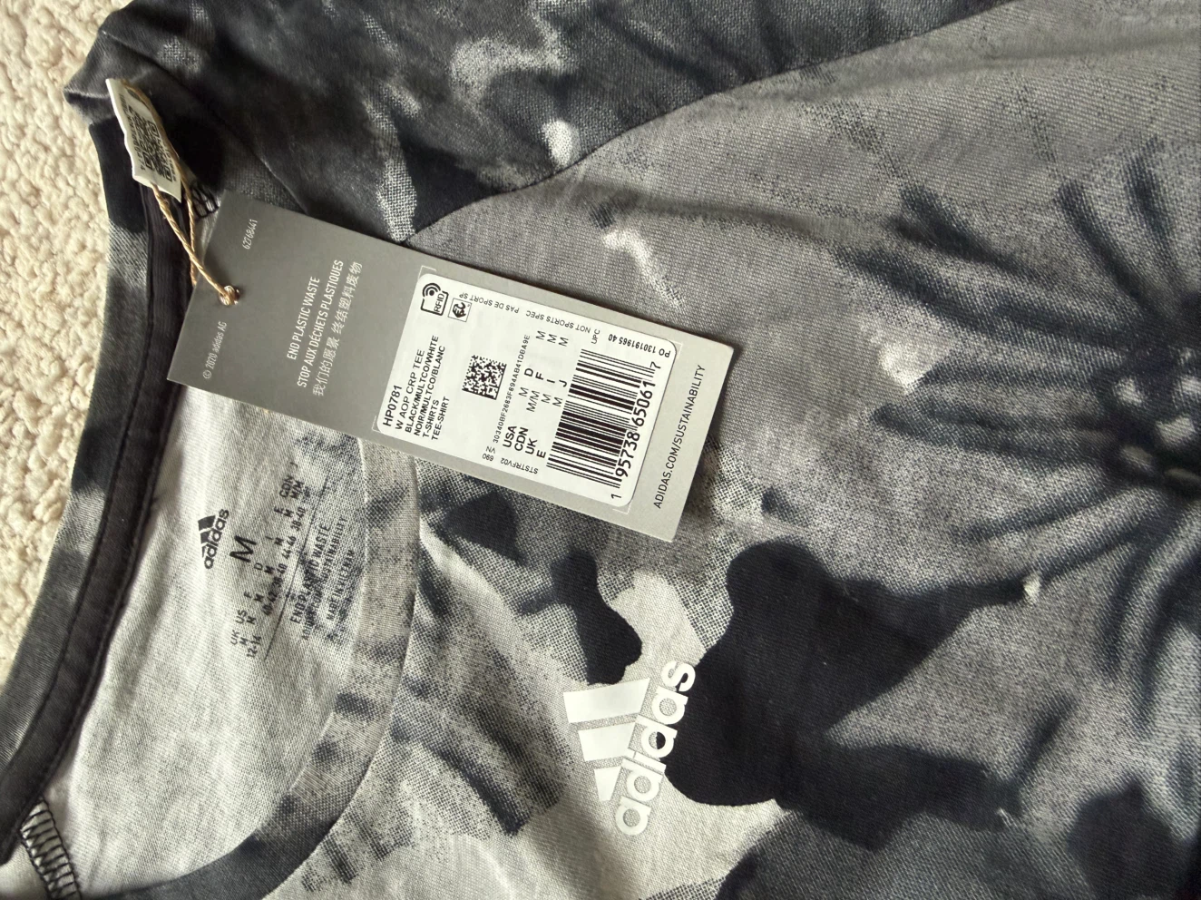 Adidas Women's Floral T-Shirt - photo 2
