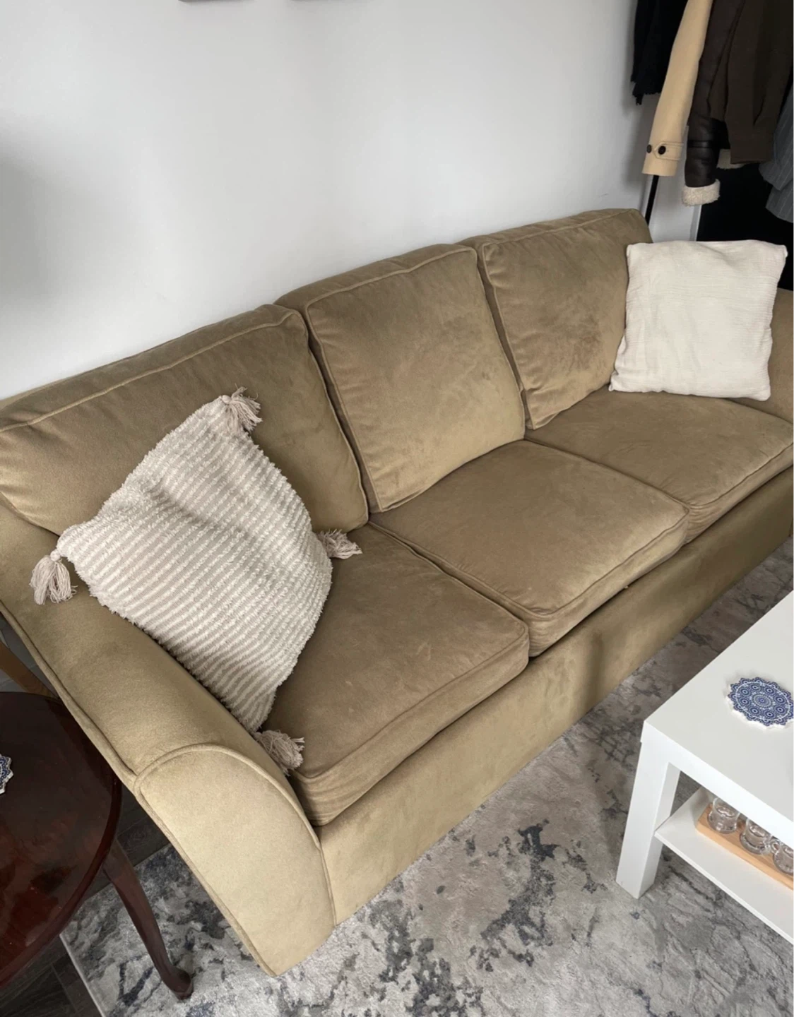Tan 3-Seater Sofa - 3 seather couch - photo 3
