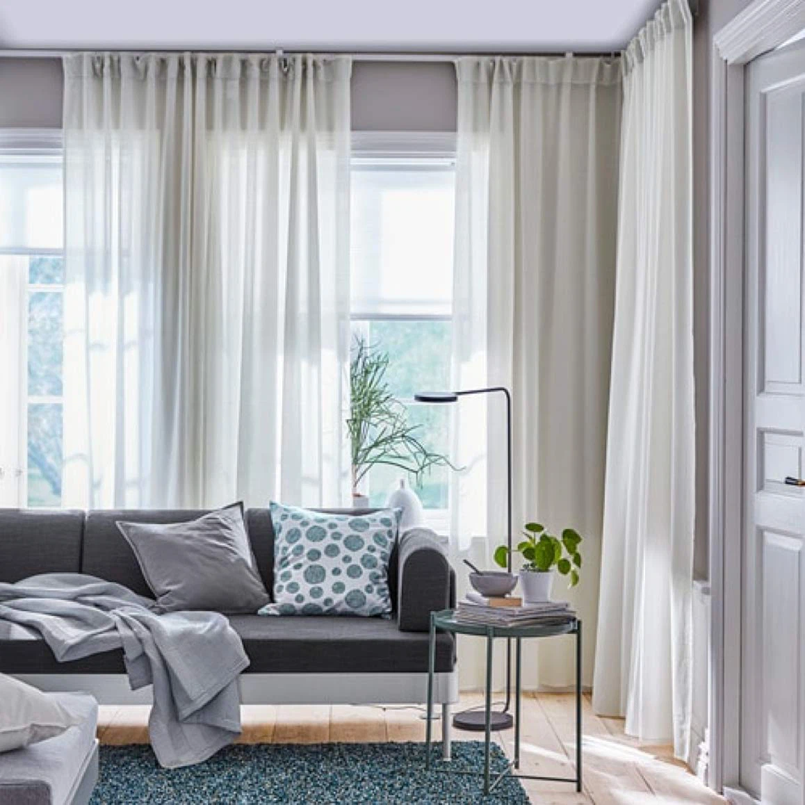 IKEA sheer curtains - photo 2