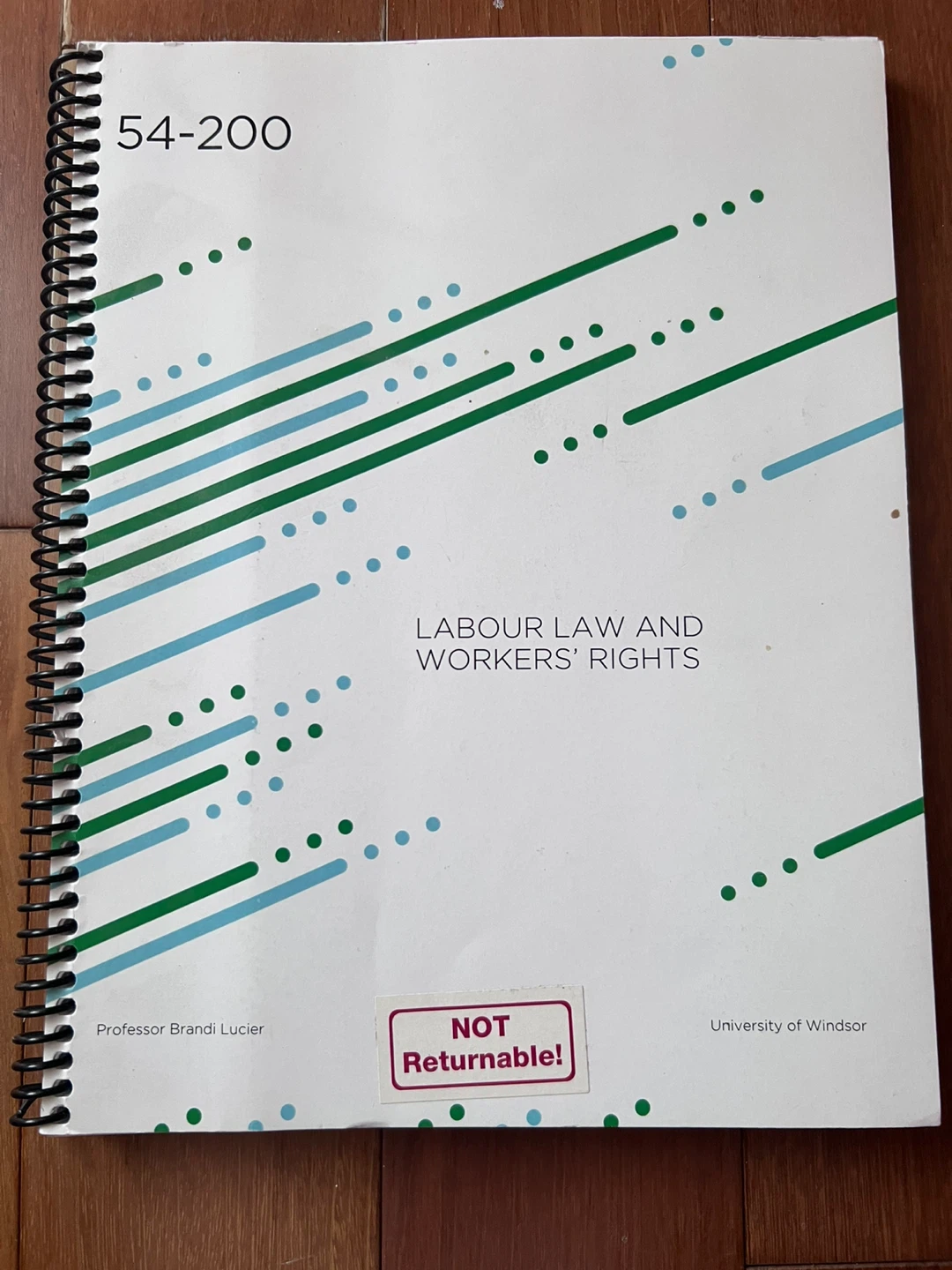 Labour Law and Workers' Rights Textbook