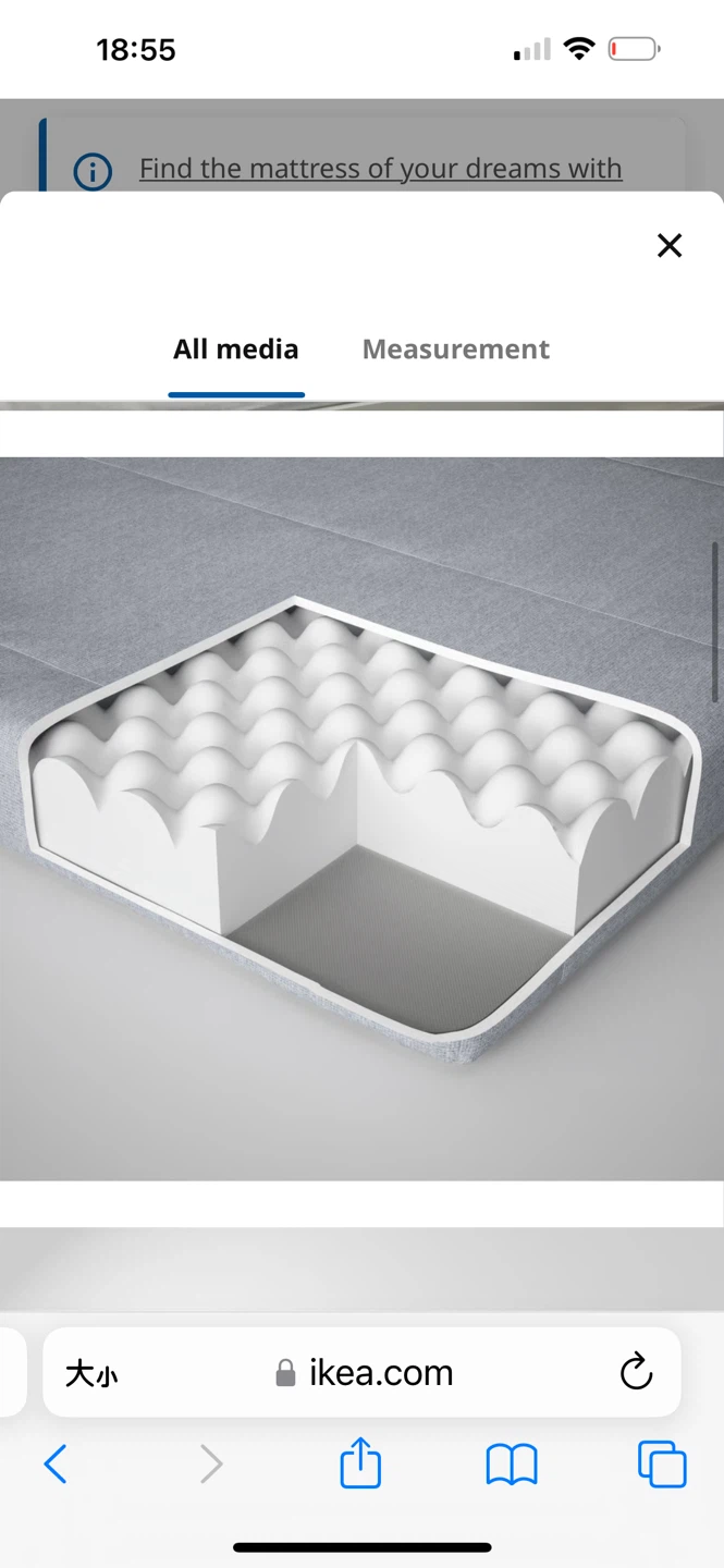 IKEA Light Blue Mattress full/double🔥$40 for 2 - photo 4