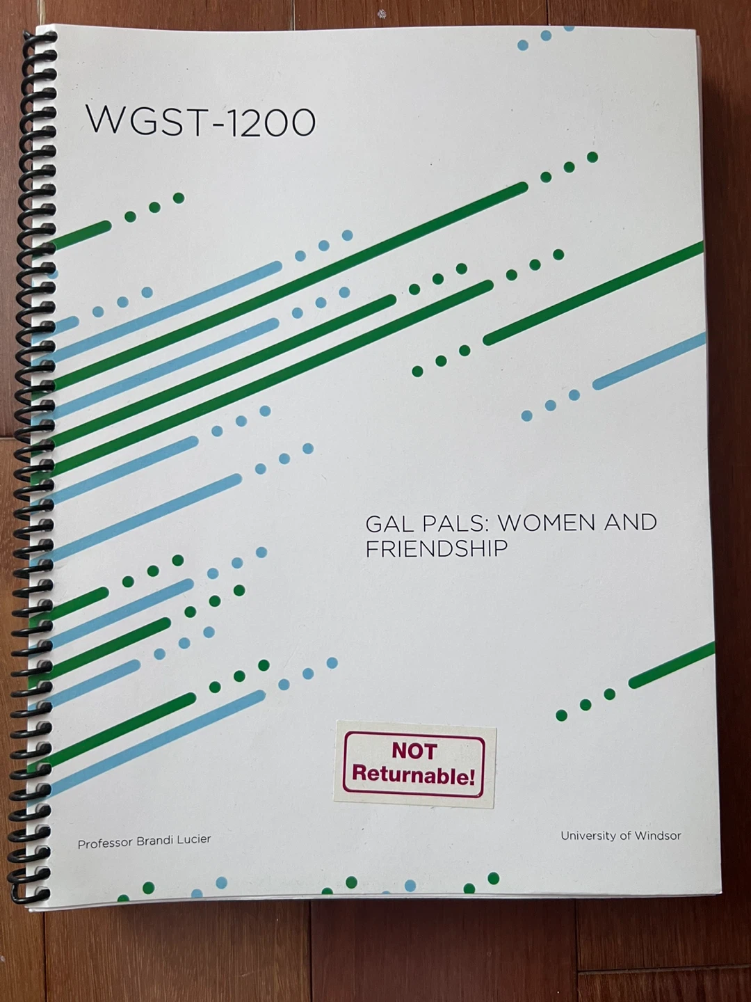 WGST-1200 Gal Pals: Women and Friendship Course Book