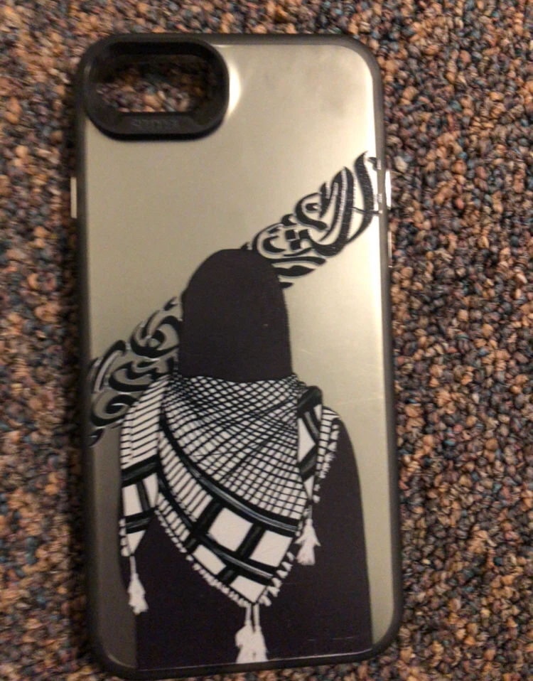 Phone Case with Arab woman Design