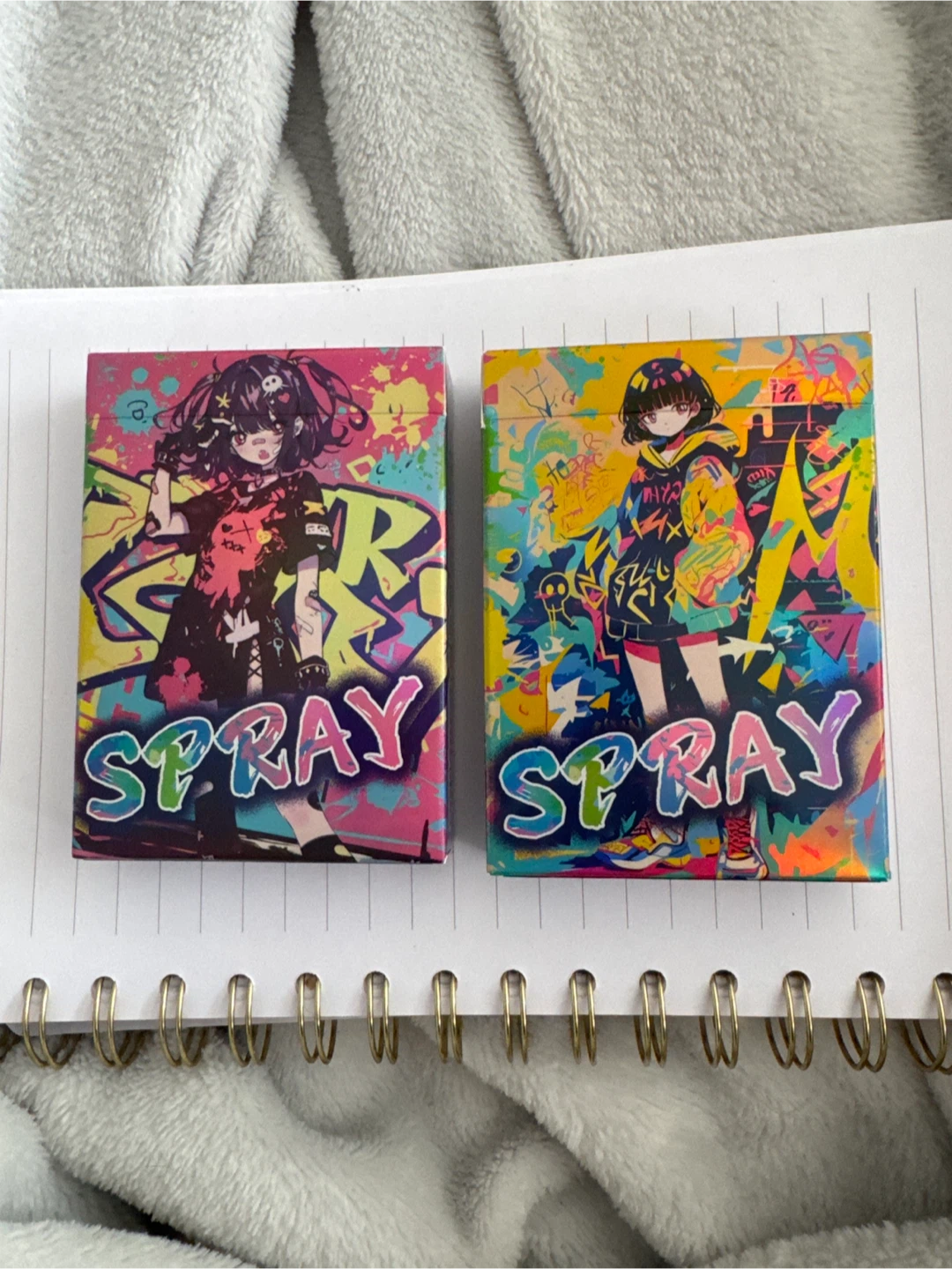 Graffiti Girl ‘Spray’ Playing Cards