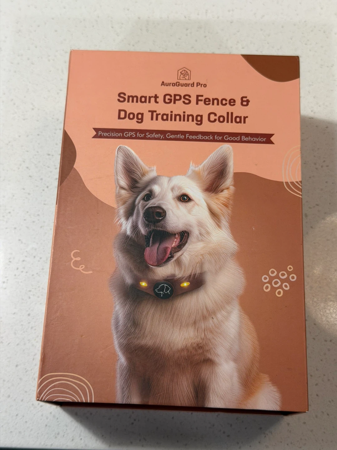 AuraGuard Pro Smart GPS Dog Training Collar - Medium/Large