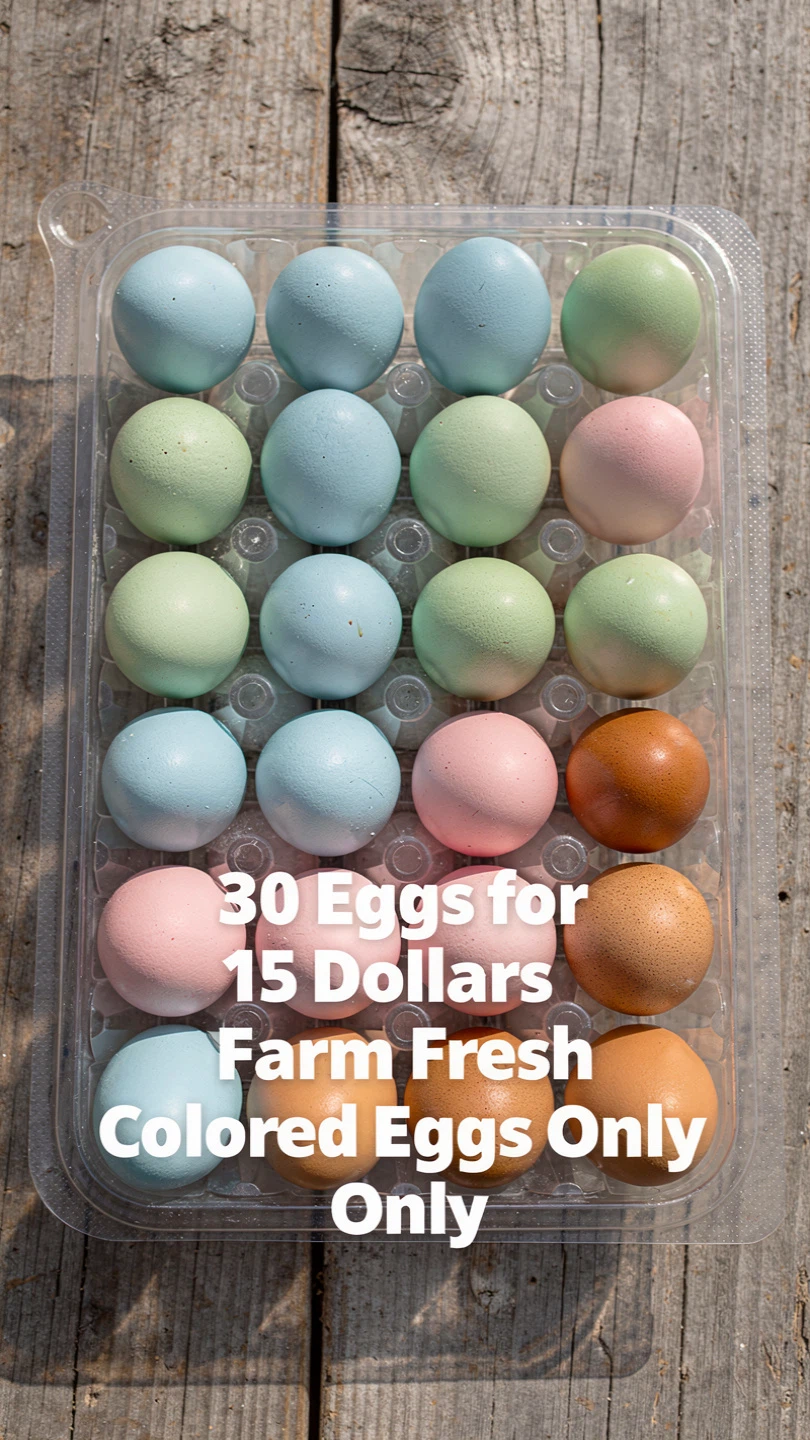 30 Farm Fresh Colored Eggs - photo 2
