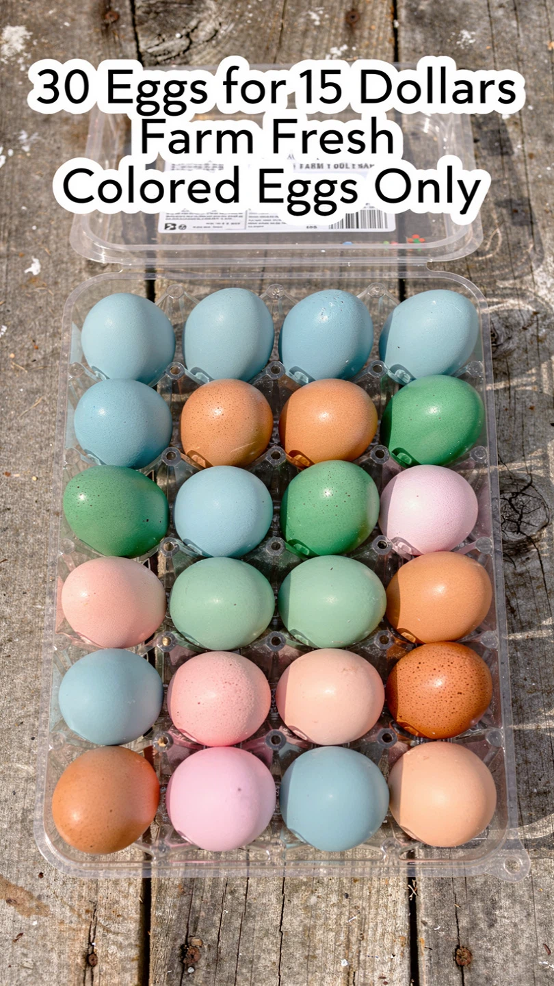 30 Farm Fresh Colored Eggs - photo 3