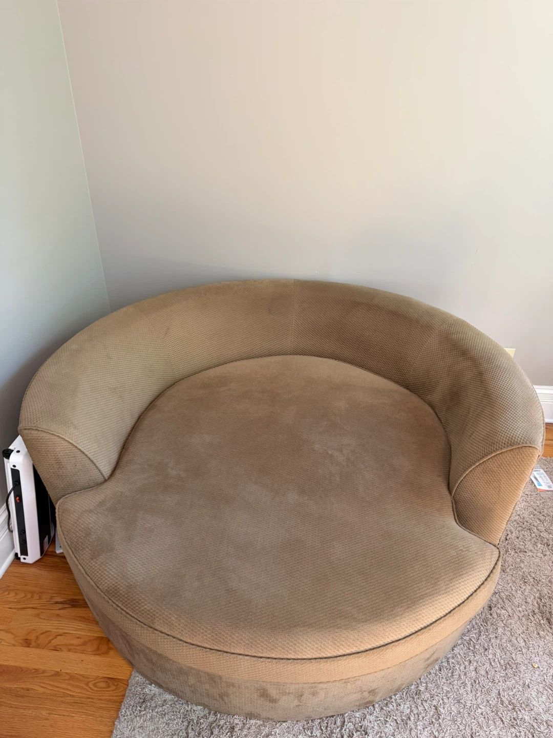 Curved Accent Chair - photo 3