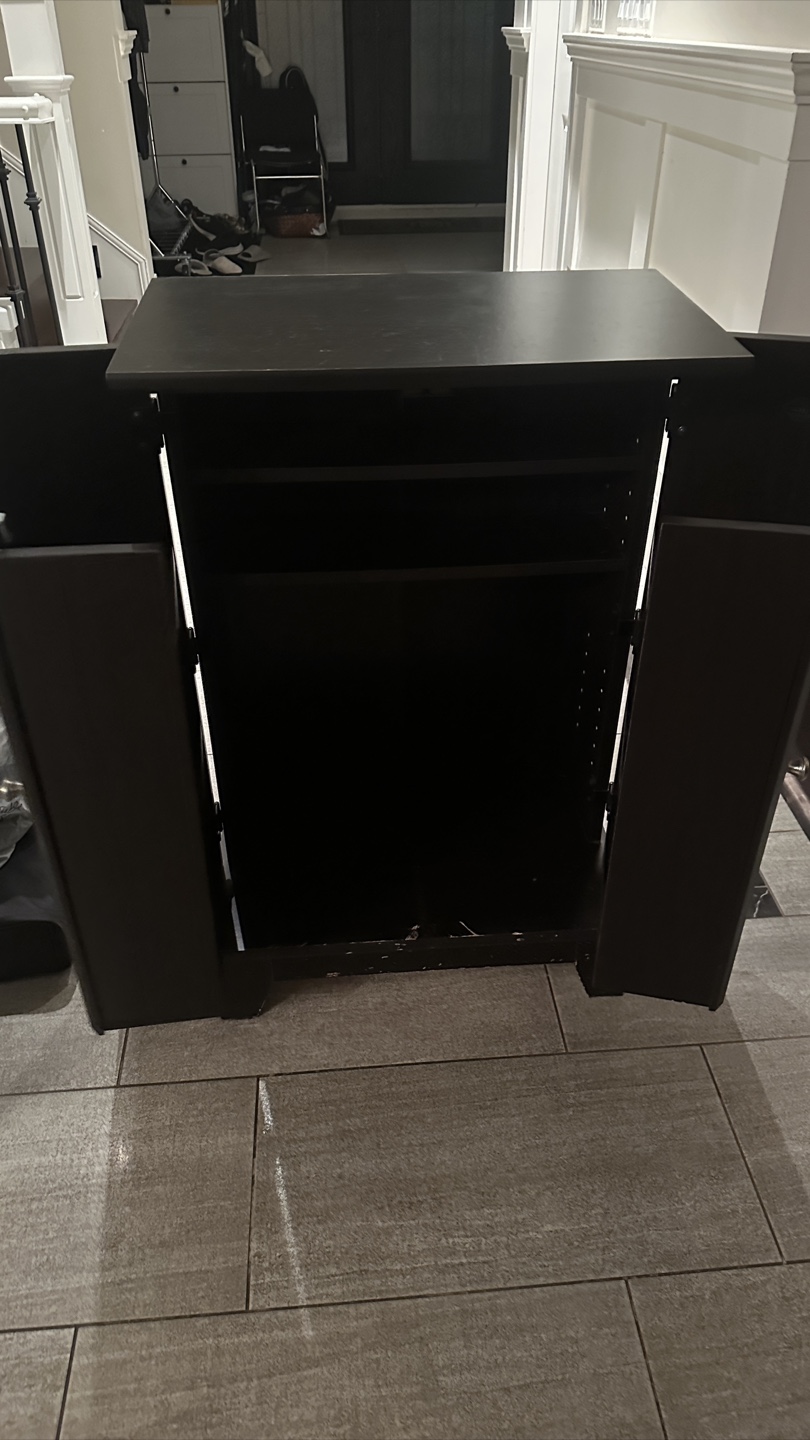 Espresso colored Two-Door Cabinet - photo 4