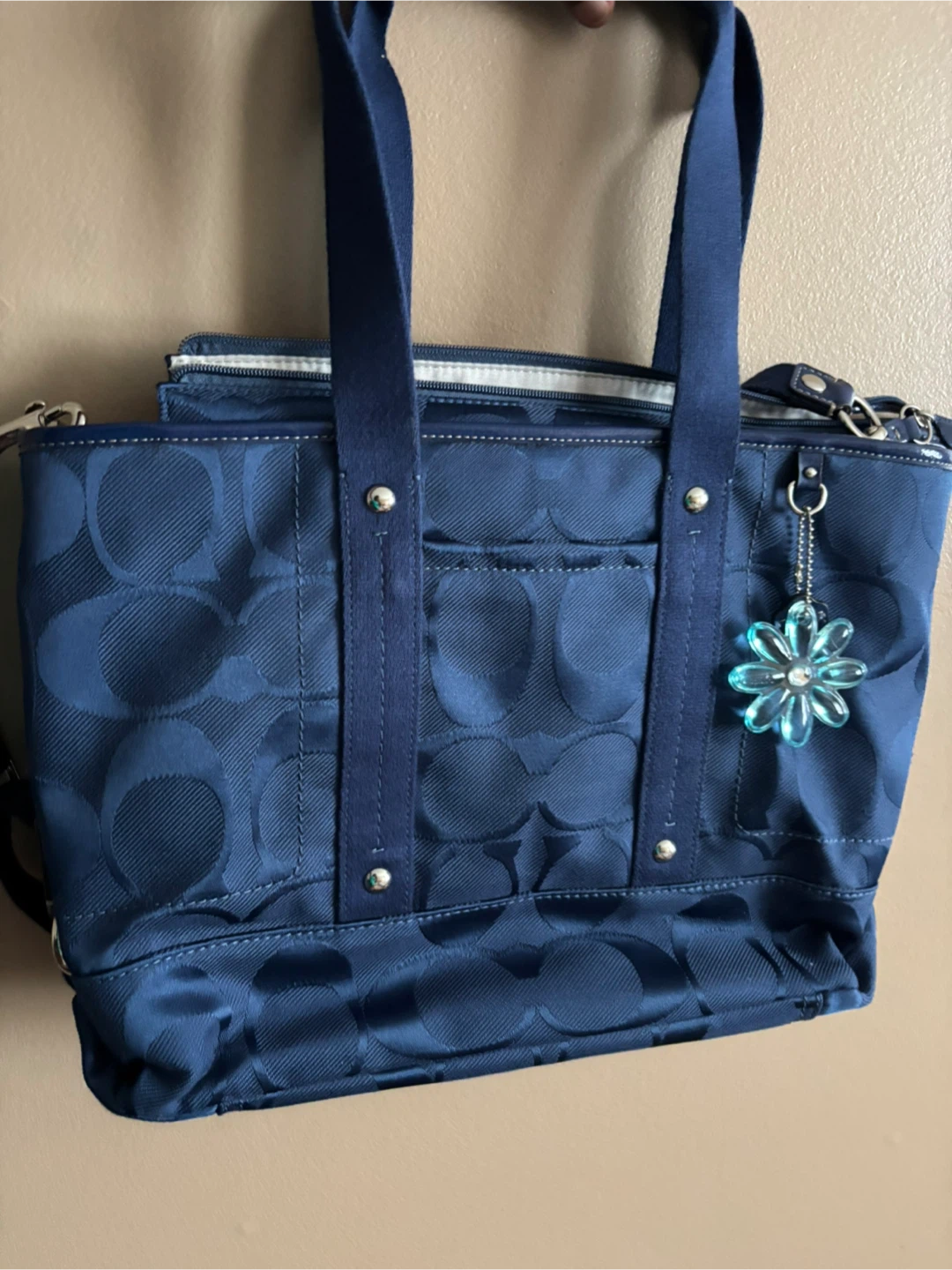 Vintage Y2K Coach Kyra Daisy Signature C