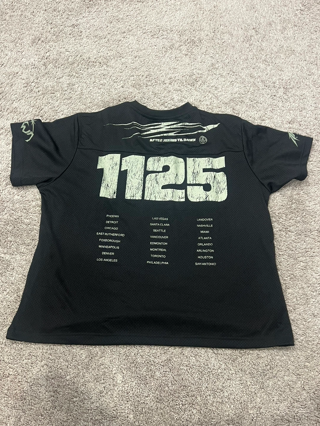 The Weeknd “After Hours Til Dawn” Stadium Tour jersey - photo 2