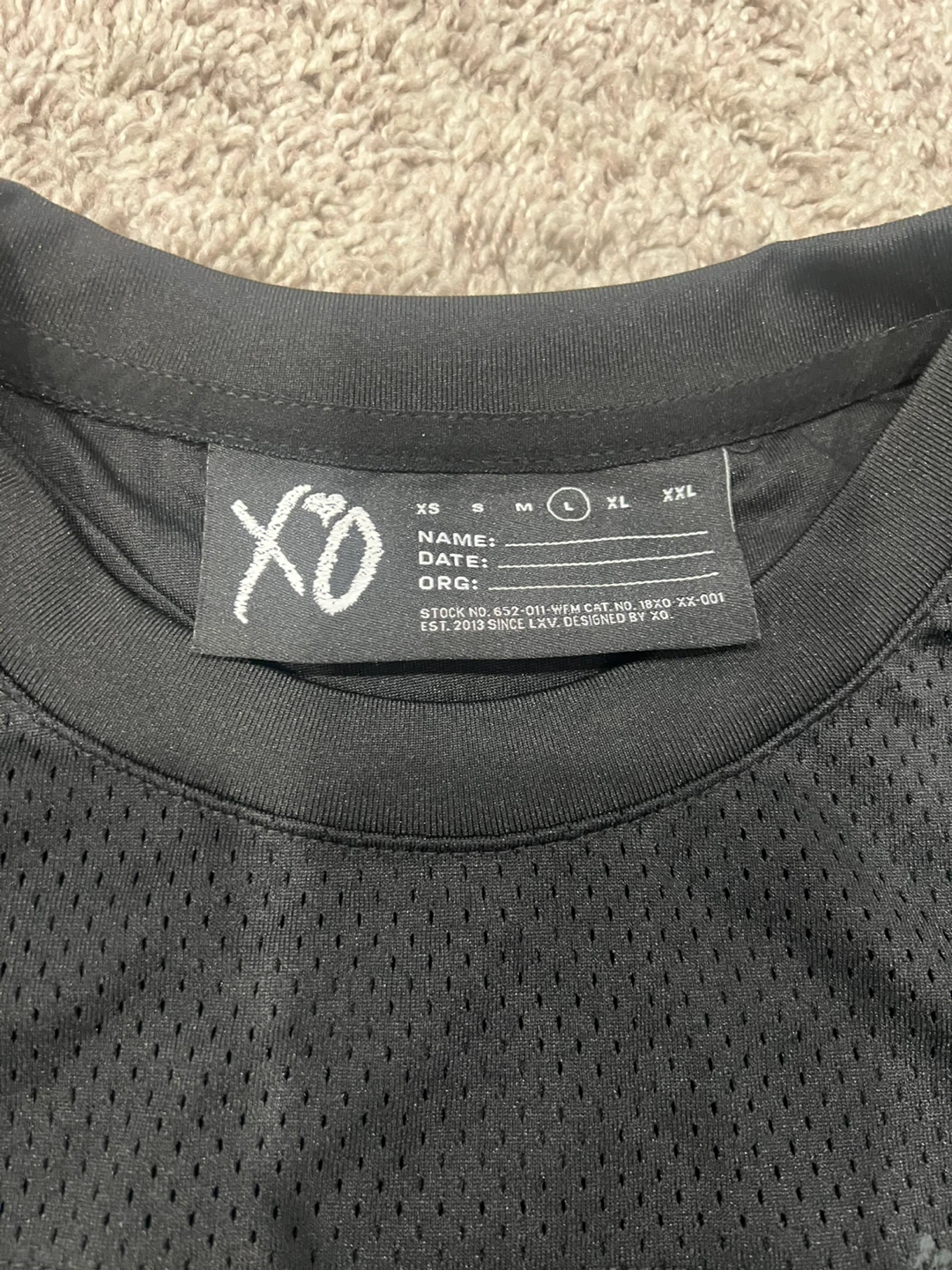 The Weeknd “After Hours Til Dawn” Stadium Tour jersey - photo 3