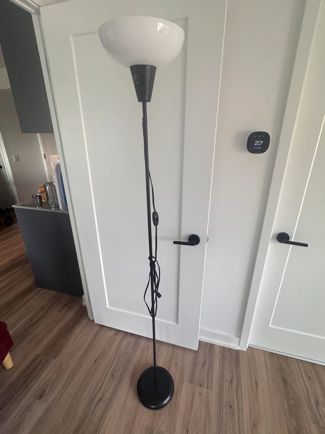 2 IKEA Floor Lamp Floor uplighter, black/white - photo 3
