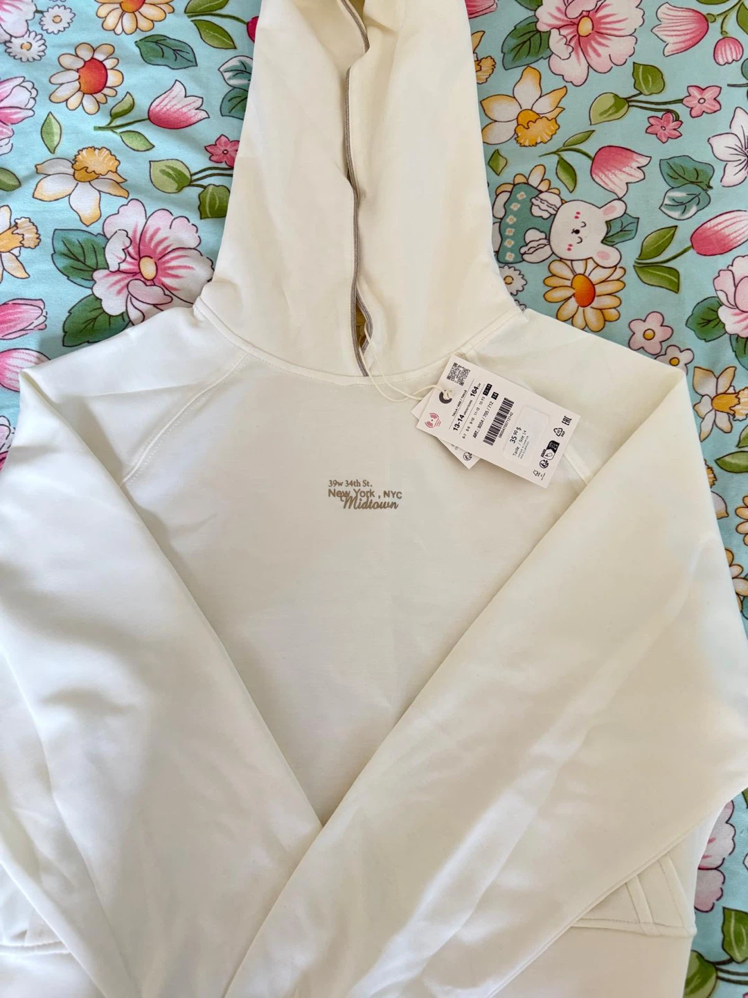 Zara Kids Cream Hoodie - photo 2