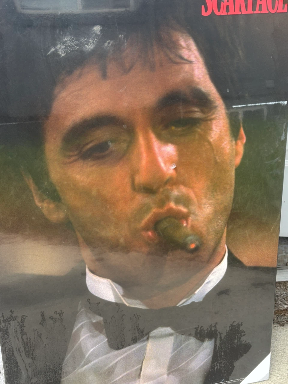 Scarface "Tony Montana" Framed Movie Poster